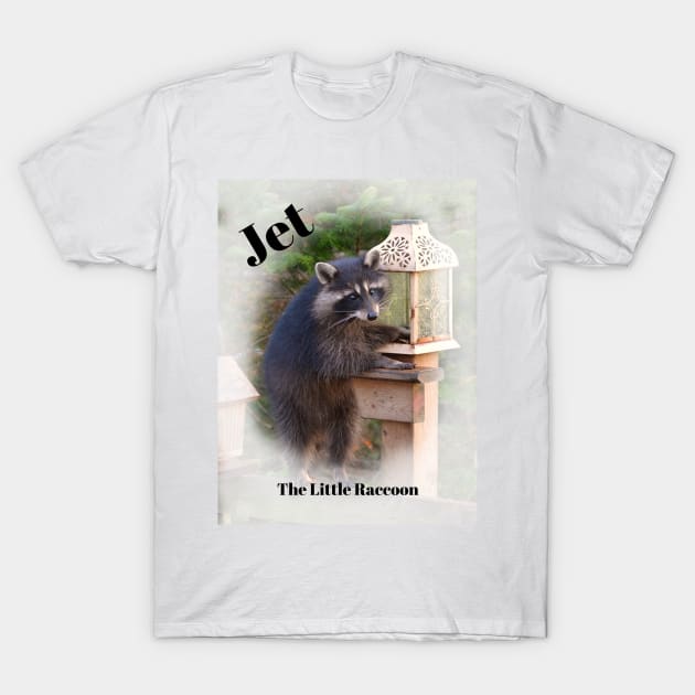 Jet, The Little Raccoon T-Shirt by rconyard